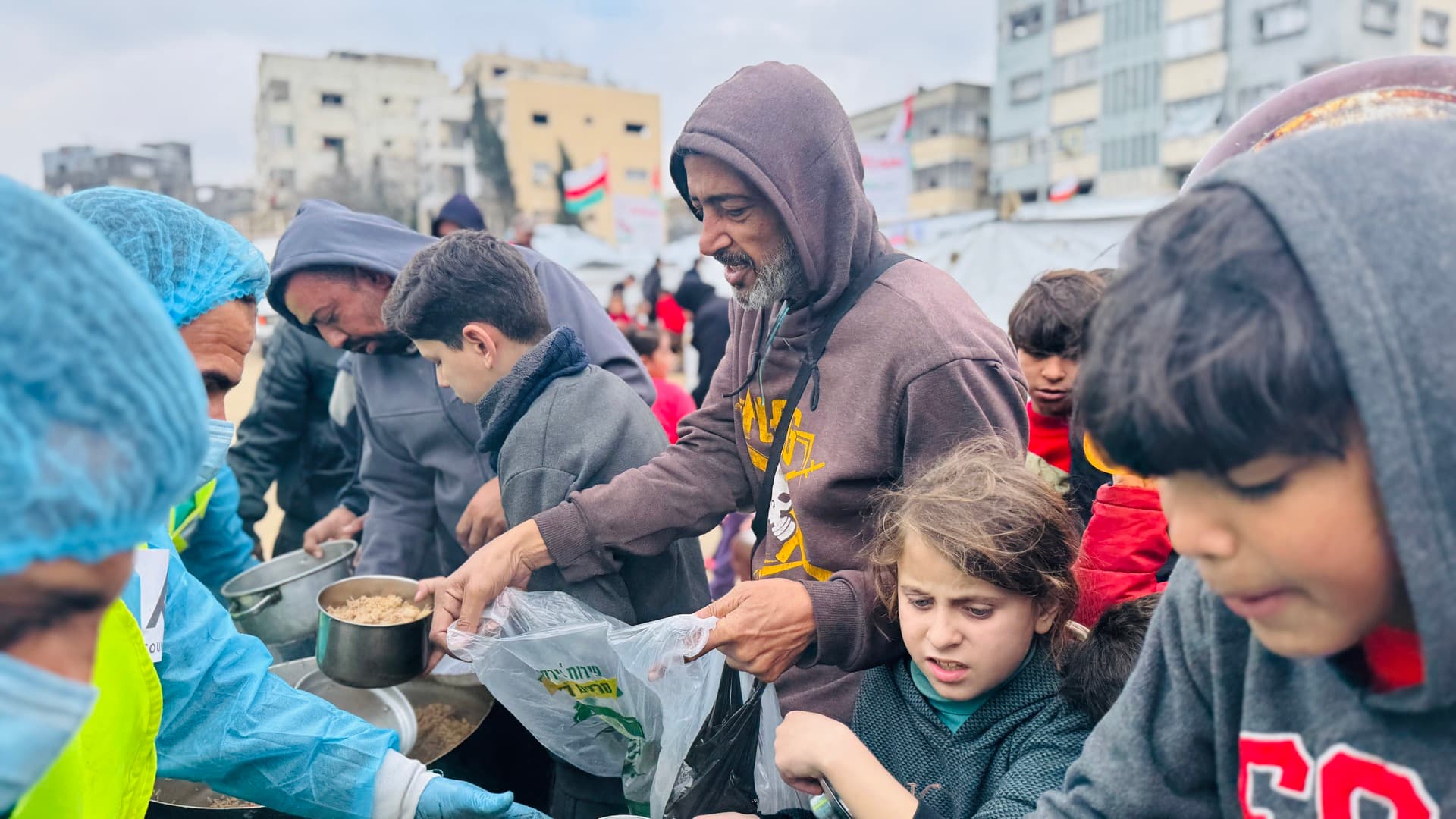 AKF Gaza field operations - aid reaching vulnerable families