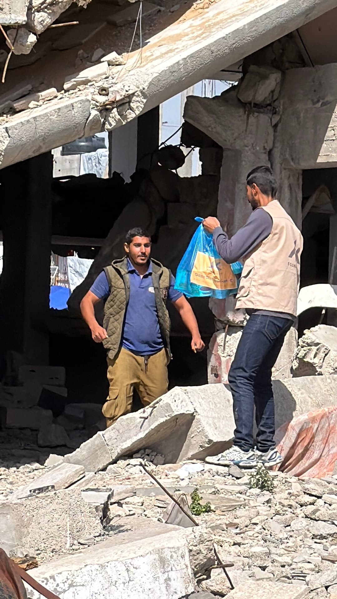 Food packs being prepared for distribution in Gaza - Ramadan 2026